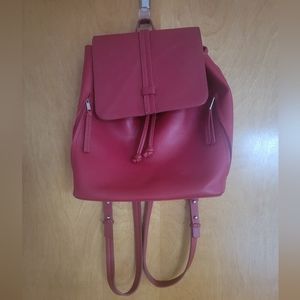 Forever 21 red backpack purse